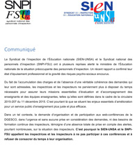Communique SIEN SNPI Web conferences